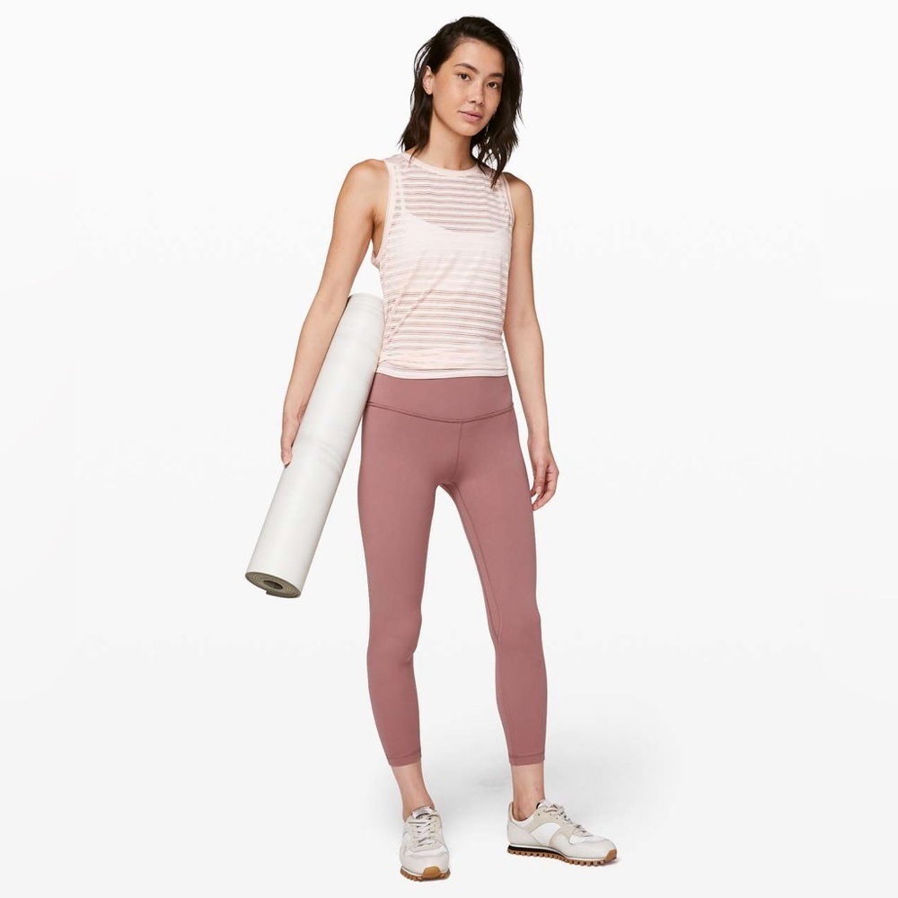 Lululemon Align Pant II 25" Red Dust